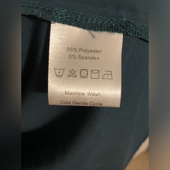 Poplab Womens Summer Tops Ruffle Short Sleeve Loose Fit Chiffon Blouse, S - Picture 3 of 5